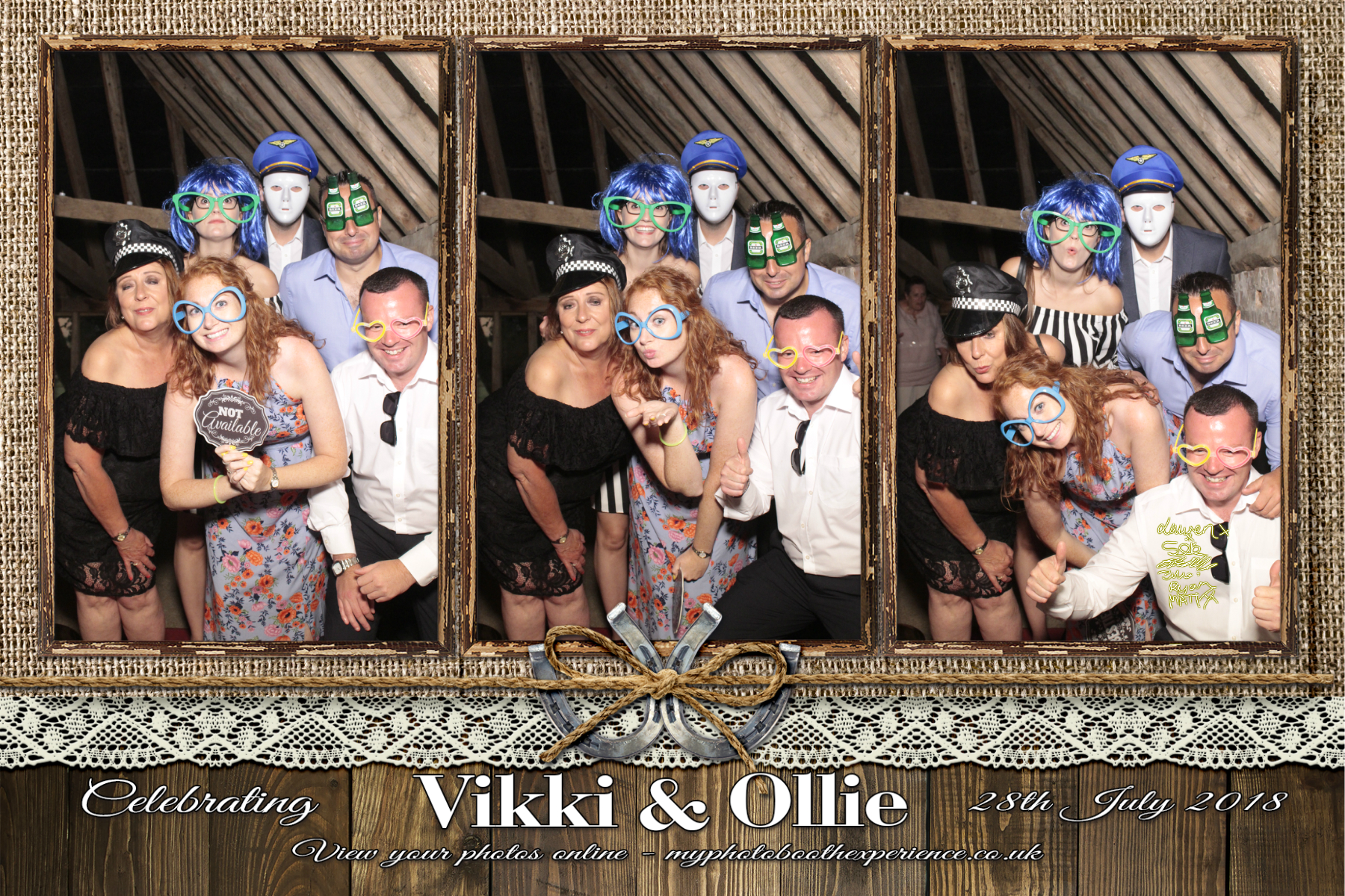 Vikki & Ollie's Wedding | View more photos from the event at gallery.myphotoboothexperience.co.uk/u/MyPhotoBoothExperienceLtd/Vikki-Ollies-Wedding